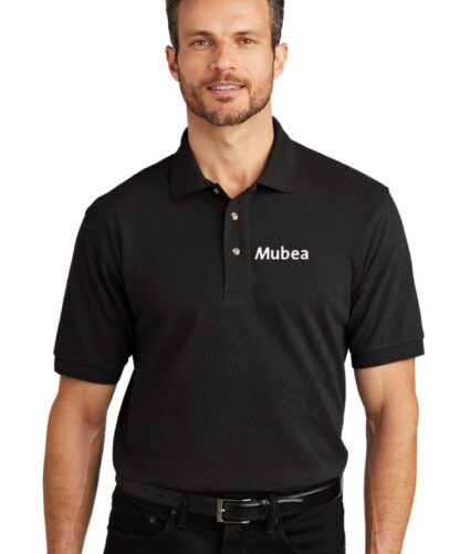 Heavyweight Cotton Pique Polo