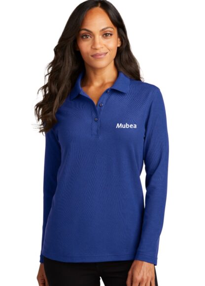 Ladies Silk Touch™ Long Sleeve Polo