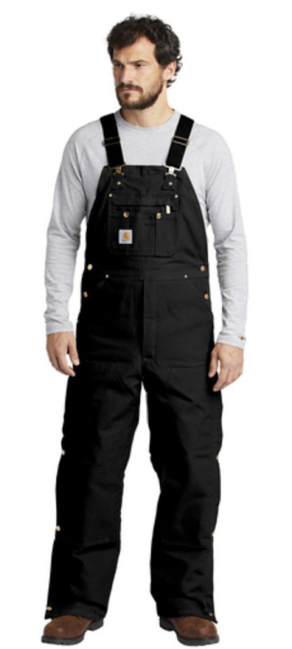 Carhartt® Firm Duck Insulated Bib Overalls